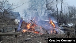 Наслідки російського обстрілу в Сумській області, лютий 2024 року
