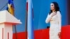 Evghenia Guțul depune jurământul în calitate de bașcan al UTA Găgăuzia, Comrat, iulie 2023. Niciun oficial de la Chișinău nu a asistat la ceremonie.