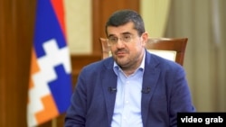 Президент Нагорного Карабаха Араик Арутюнян 