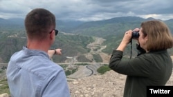 Armenia - U.S. Ambassador to Armenia Kristina Kvien visits Syunik province, June 8, 2023. 