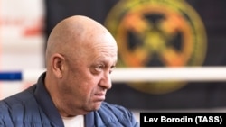 Глава ЧВК "Вагнер" Евгений Пригожин