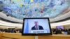 United Nations Secretary-General Antonio Guterres addresses the Human Rights Council at the United Nations in Geneva on February 27.