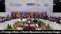 Министерски состанок на ОБСЕ во Скопје, 30 ноември 2023