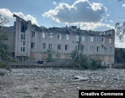 Берислав – наслідки ракетного обстрілу, жовтень 2023 року
