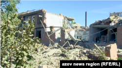 Наслідки російських обстрілів у Нікополі, архівне фото