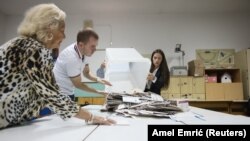 броење на гласовите на изборите во БиХ, октомври 2022.