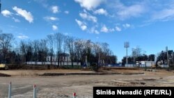 Teren se gradi pored parka Mladen Stojanović, u kojem se nalaze tereni na kojima se održava 'challenger' turnir u Banjaluci