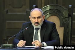 Prim-ministrul armean Nikol Pashinian.
