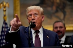Президент США Дональд Трамп виступає в кімнаті Рузвельта в Білому домі у Вашингтоні, округ Колумбія, США, 31 липня 2025 року