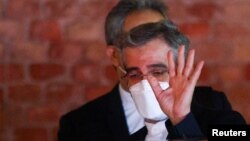 Главниот ирански нуклеарен преговарач Али Багери Кани заминува по состанокот на Заедничкиот сеопфатен план за акција (JCPOA) во Виена.