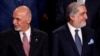 The UN has urged Afghan President Ashraf Ghani (left) and and former Chief Executive Abdullah Abdullah (right) to "take advantage of this key moment in the country’s history." (file photo)