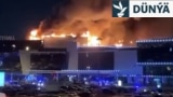 Krokus şäher zalynda 2024-nji ýylyň 22-nji martynda 140-dan gowrak adamy öldüren terror hüjümi bolýan wagtynda uly ýangyn döredi.
