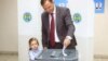 Andrei Nastase și fiica sa Ana la vot la 3 iunie
