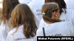 Predizborne aktivnosti nevladinog sektora na animiranju mladih za glasanje, Sarajevo, 1. oktobar 2010