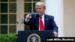 Американскиот претседател Доналд Трамп