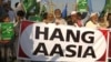FILE: Pakistanis protest the release of Asia Bibi 