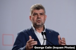 Marcel Ciolacu, președintele Camerei Deputaților și al PSD. Imagine din septembrie 2020