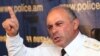 Armenia - Lieutenant-General Alik Sargsian, chief of the Armenian police, holds a news conference, 11Aug2011.