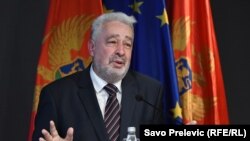 Здравко Кривокапич, назначенный глава правительства Черногории. Подгорица, 27 ноября 2020 года