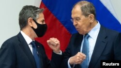 SUA/Rusia -- Antony Blinken și Serghei Lavrov în Reykjavik.