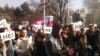 Studentski protest ispred Sobranja