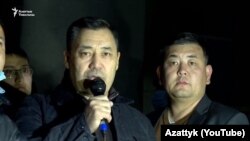 Садыр Жапаров. 8 октября 2020 года. 