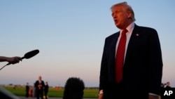 Американскиот претседател Доналд Трамп.