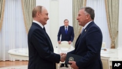 Стив Виткоф бо Владимир Путин. Кремл, 6-уми августи 2025