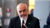 Kryeministri i Shqipërisë, Edi Rama. 