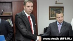 Aleksandar Vučić i Ivica Dačić