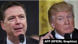 Джеймс Комі та Дональд Трамп