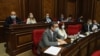 Armenia -- Deputies from the opposition Bright Armenia Party attend a parliament session, Yerevan, May 26, 2020.