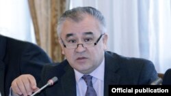 Лидер партии "Ата Мекен" Омурбек Текебаев.