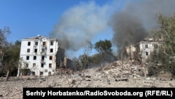 Наслідки російського авіаційного удару по центру Краматорська, 31 липня 2025 року