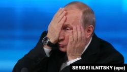 Орус президенти Владимир Путин, Москва, 19-декабрь 2013-жыл. 