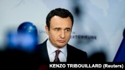 Косовскиот премиер и лидер на партијата Движење Самоопределување, Албин Курти