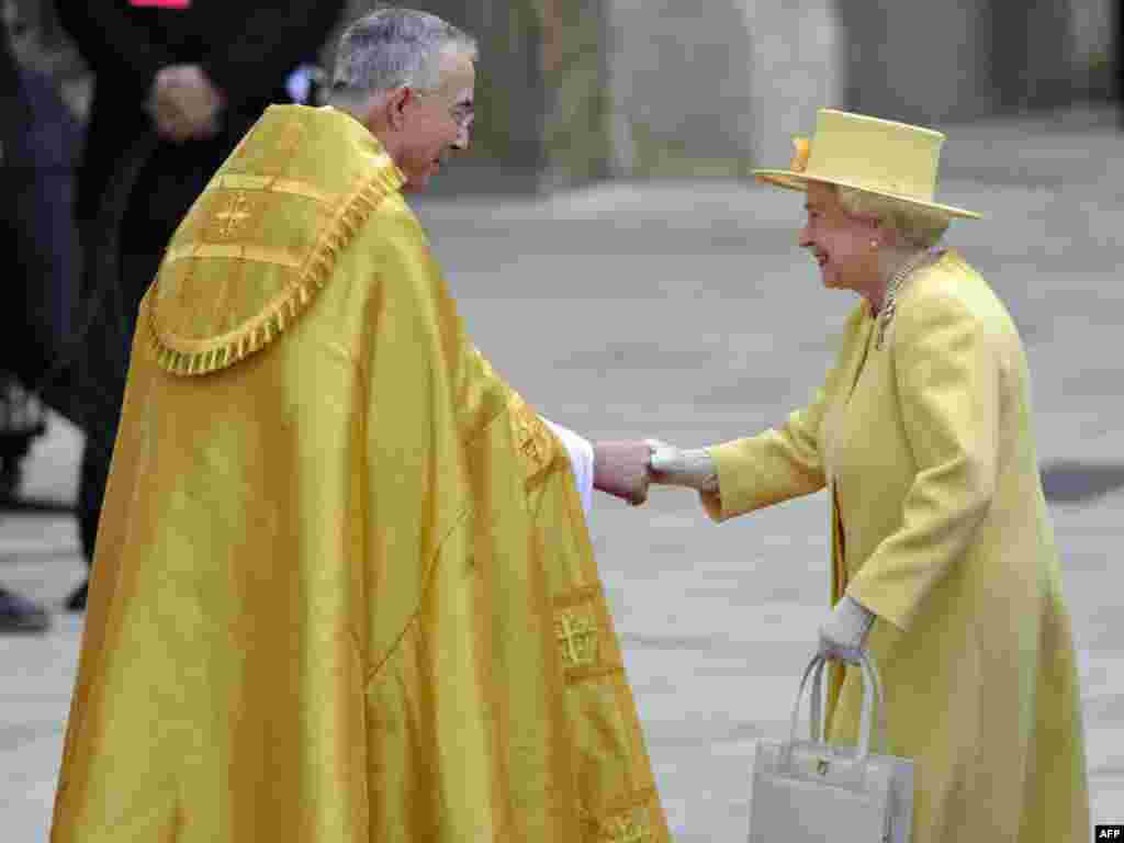 Dolazak kraljice Elizabete II Foto: AFP / Odd ANDERSEN