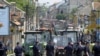 Serbia - Pancevo, several hundred farmers dissatisfied with agricultural policy protests, 31May2011. 