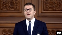 Претседателот на ВМРО-ДПМНЕ Христијан Мицкоски