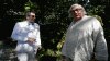 France -- Olivier Pere, Artistic director of Locarno film festival and Jean Claude Brisseau, film director 