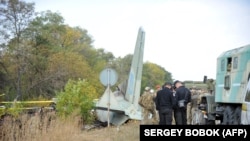 На місці катастрофи літака Ан-26 біля Чугуєва на Харківщині