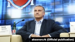 «Глава» підконтрольного Росії «уряду» Криму Сергій Аксьонов
