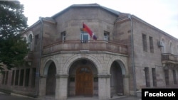 Արցախի արտաքին գործերի նախարարության շենքը Ստեփանակերտում 