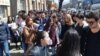 У ще одному місті Вірменії протестувальники перекрили головну вулицю