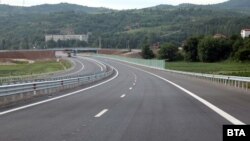 Pe autostrada Struma 