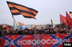 «Русский марш» у Петеребурзі у листопаді 2014 року