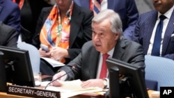 Sekretari i Përgjithshëm i OKB-së, Antonio Guterres. Fotografi nga arkivi. 