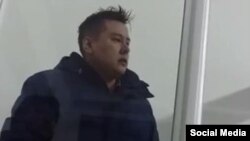 Журналист Жанболат Мамай, исполняющий обязанности главного редактора газеты "Саяси калам. Трибуна".