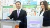 Nikola Gruevski glasa na izborima u aprilu 2014.
