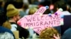 Акция против иммиграционной инициативы Трампа